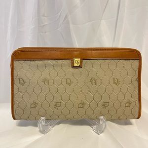 Christian Dior Vintage Honeycomb Clutch